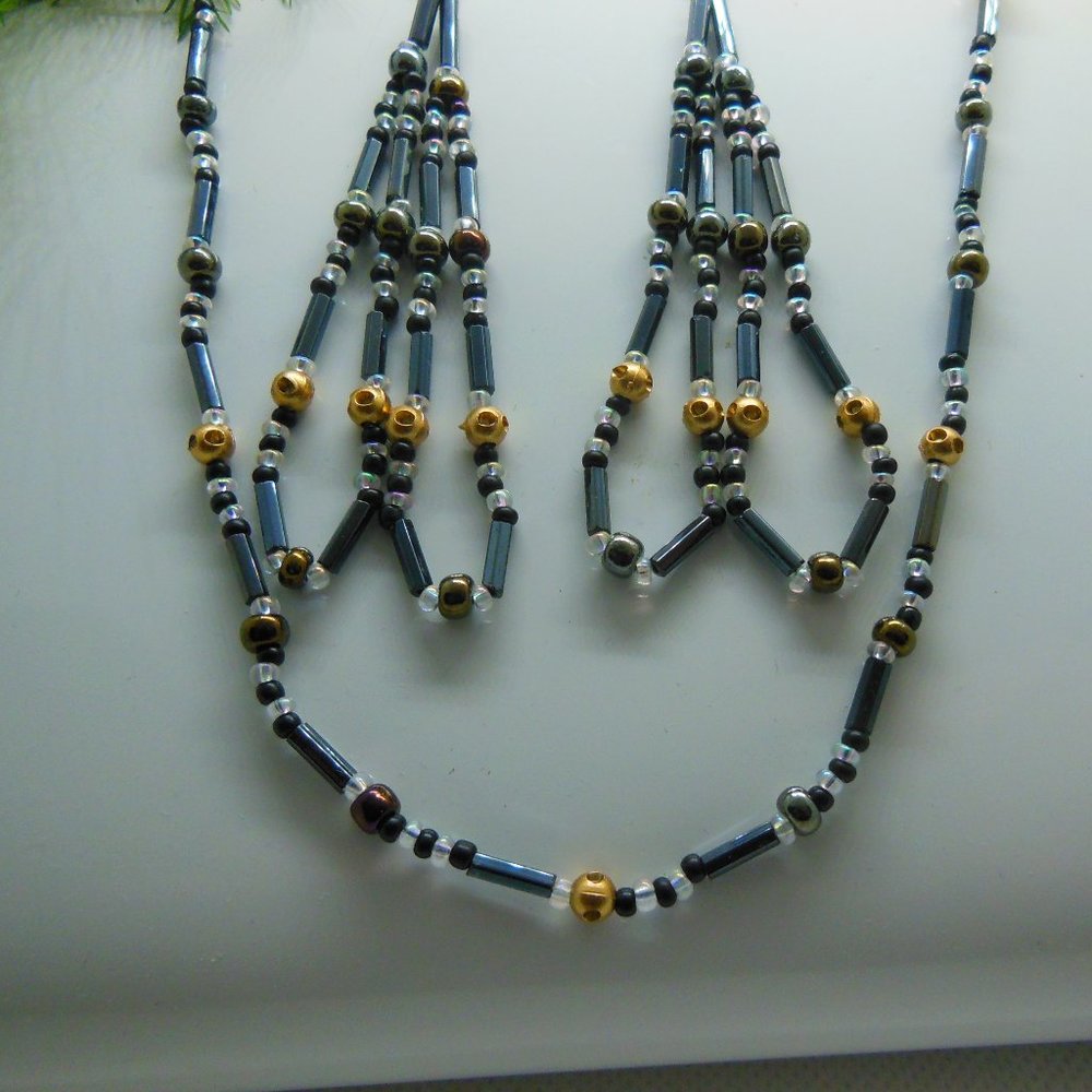 Handmade Set Earrings and Necklace